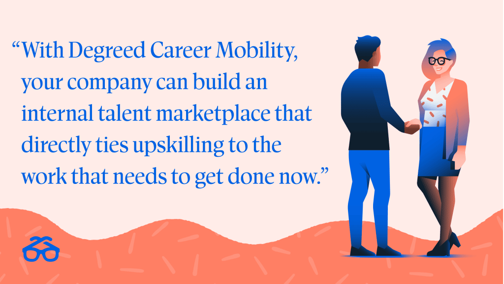 Degreed Career Mobility Blog quote