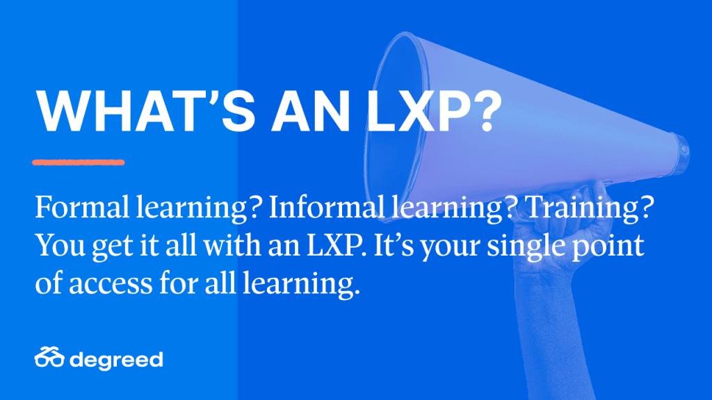 What's a Learning Experience Platform?