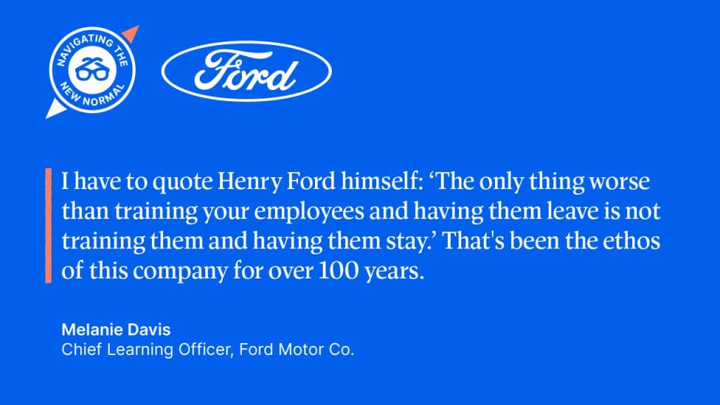 Henry Ford on Training. 