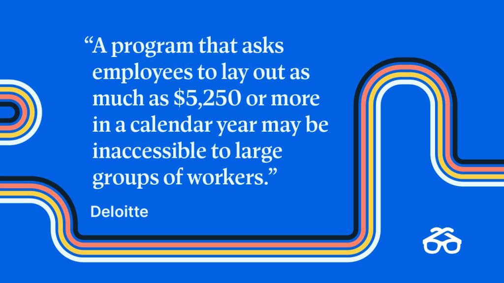 Inequity of Tuition Assistance Quote by Deloitte