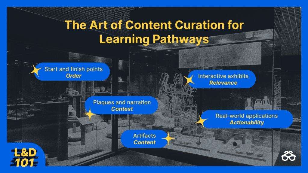 The Art of Content Curation for Learning Pathways