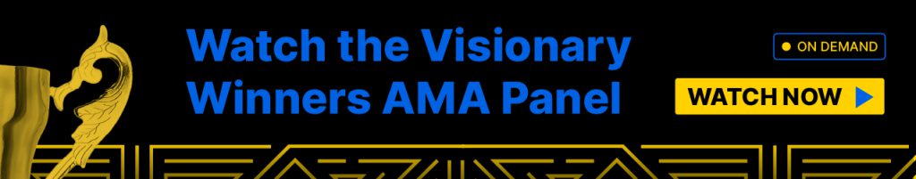 Banner to Watch Degreed Visionary Winners AMA Panel