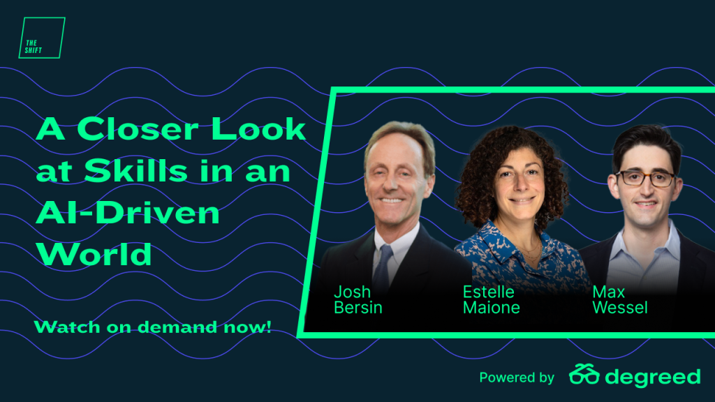 A Closer Look at Skills in an AI-Driven World Webinar Banner