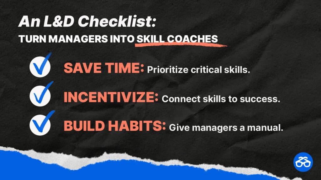 L&D Checklist to Turn Managers into Skill Coaches